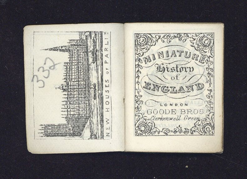 Pages from Miniature History of England: from William the Conqueror to Queen Victoria